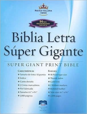 Biblia Letra Super Gigante by American Bible Society