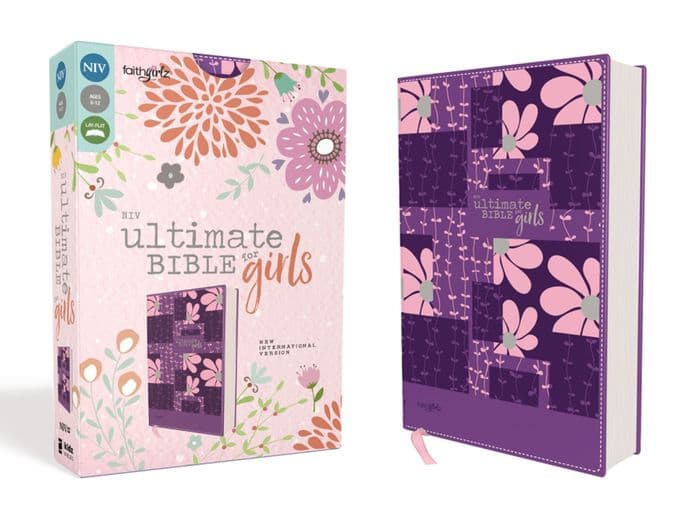 NIV, Ultimate Bible for Girls, Faithgirlz Edition, Leathersoft, Purple by Nancy N. Rue