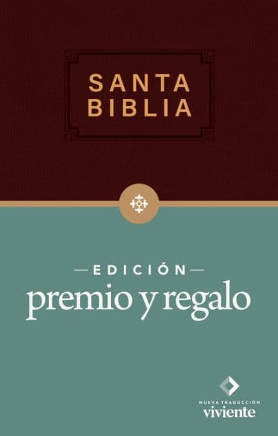 Biblia premio y regalo NTV, Edición económica (ViniPiel, Vino tinto, Letra Roja) by Tyndale