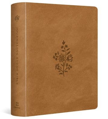 ESV Journaling Study Bible (TruTone over Board, Nubuck Caramel) by Wayne Grudem