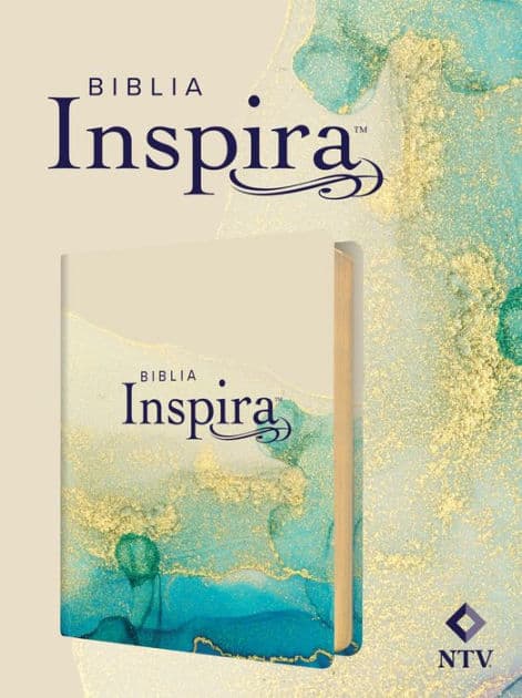 Biblia Inspira NTV (SentiPiel, Oro): La Biblia que inspira tu creatividad by Tyndale