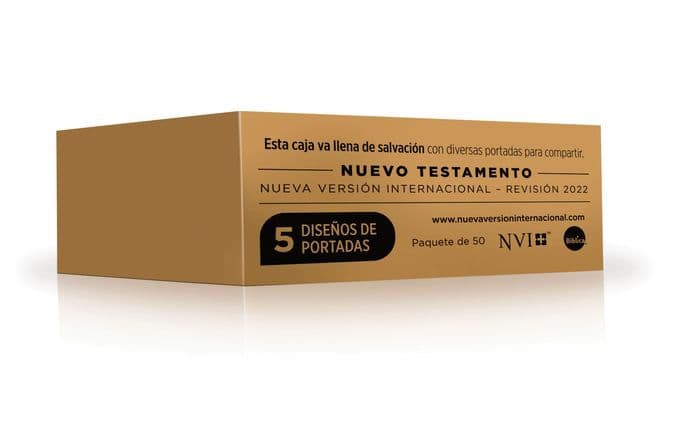 NVI, Nuevo Testamento, Revisión 2022, Tapa Rústica, Paquete Variado (50) by Nueva Versión Internacional
