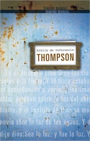 RVR60, Biblia de Referencia Thompson, Tamaño personal, Tapa dura, Palabras de Jesús en Rojo by Zondervan