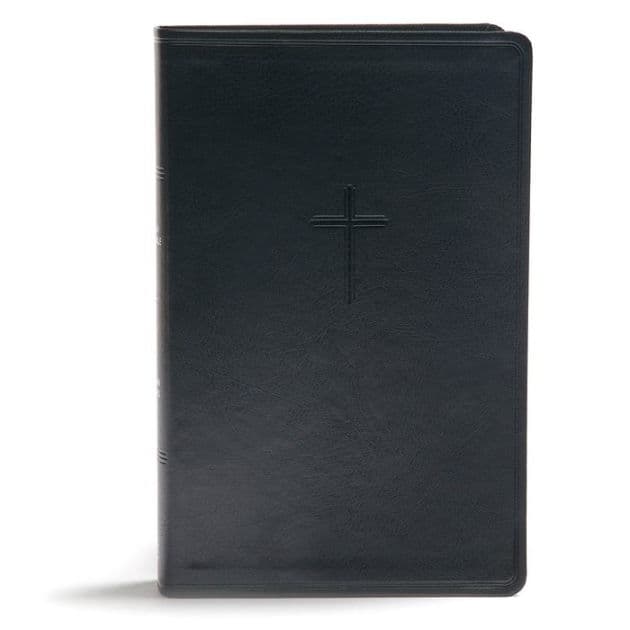 CSB Everyday Study Bible, Black LeatherTouch by CSB Bibles by Holman