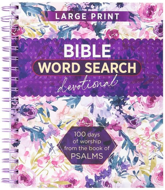 Bible Word Search Devotional: 100 Days of Worship from the Book of Psalms by BroadStreet Publishing Group LLC