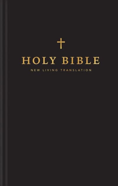 NLT Church Bible (Hardcover, Black) by Tyndale