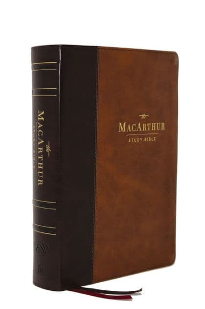 ESV, MacArthur Study Bible, 2nd Edition, Leathersoft, Brown: Unleashing God's Truth One Verse at a Time by Thomas Nelson