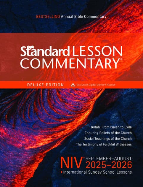 NIV Standard Lesson Commentary Deluxe Edition 2025-2026 by Standard Publishing
