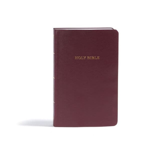 KJV Gift and Award Bible, Burgundy Imitation Leather: Holy Bible by Holman Bible Publishers