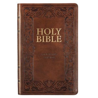 KJV Gift Edition Bible Brown by Unknown Author