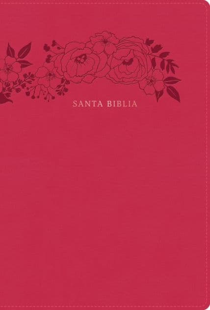 RVR 1960 Biblia letra supergigante, floral símil piel: Con referencias. Nueva tipografía by B&amp;H Español Editorial Staff