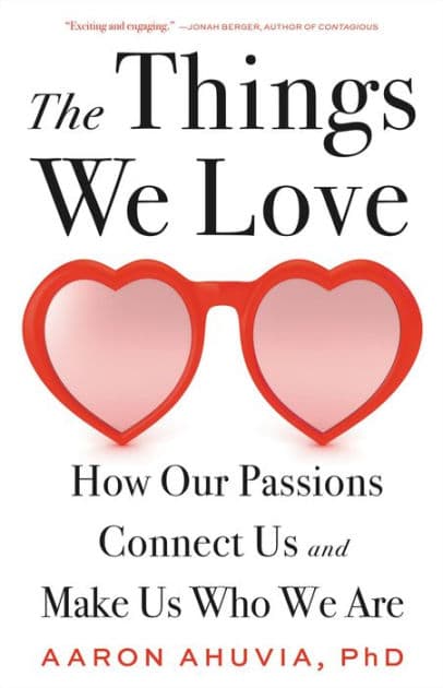 The Things We Love: How Our Passions Connect Us and Make Us Who We Are by Aaron Ahuvia PhD