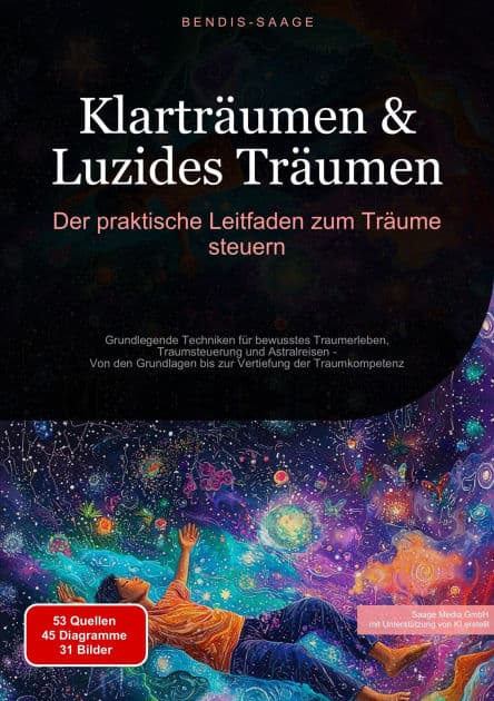 Klarträumen & Luzides Träumen: Der praktische Leitfaden zum Träume steuern: Grundlegende Techniken für bewusstes Traumerleben, Traumsteuerung und Astralreisen - Von den Grundlagen bis zur Vertiefung der Traumkompetenz by Bendis A. I. Saage - Deutschland