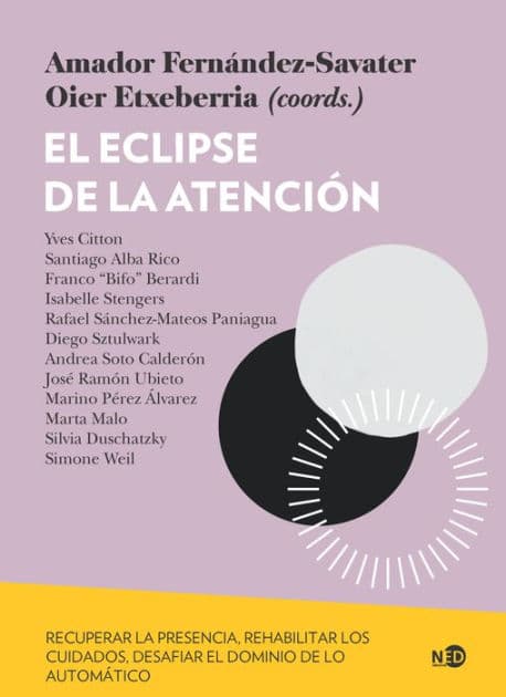 Eclipse de la atención, El by Amador Fernández-Savater