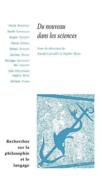 Du nouveau dans les sciences by Sarah Carvallo