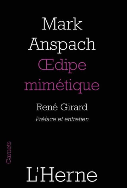 Odipe mimétique: Préface et entretien de René Girard by René Girard