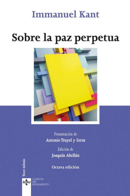 La paz perpetua: Octava edición by Immanuel Kant