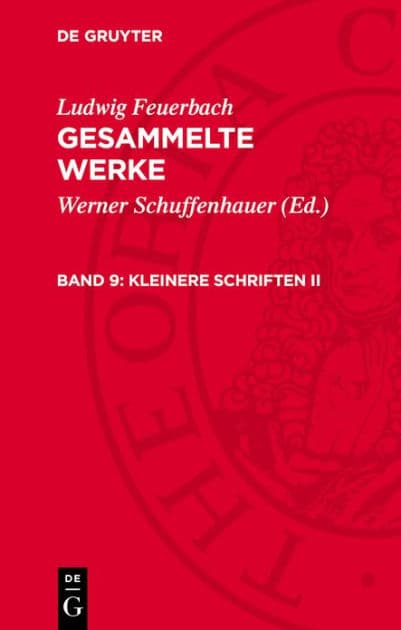 Kleinere Schriften II by Ludwig Feuerbach
