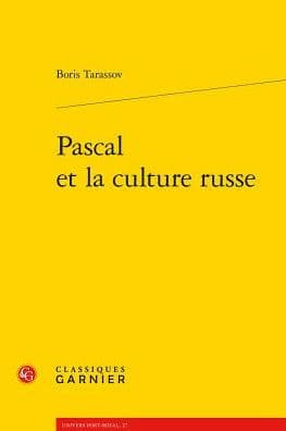 Pascal et la culture russe by Boris Tarassov