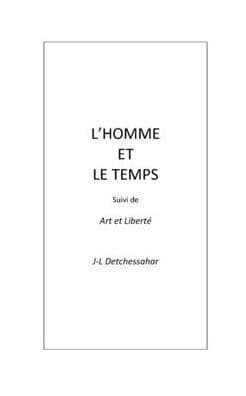 L'Homme et le Temps by Jean-luc Detchessahar