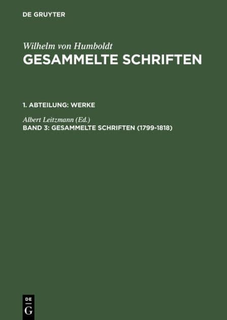 1799-1818 by Albert Leitzmann