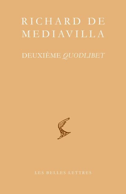 Deuxieme Quodlibet by Richard de Mediavilla