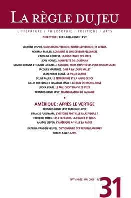 La rï¿½gle du jeu nï¿½31 by Sans Auteur