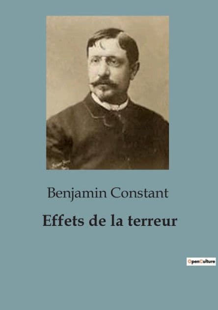 Effets de la terreur by Benjamin Constant