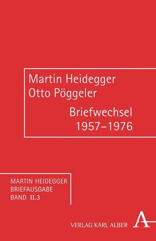 Briefwechsel 1957-1976 by Martin Heidegger