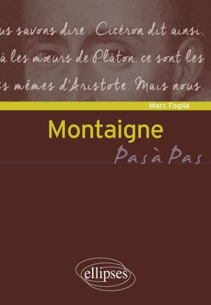 Montaigne by Marc Foglia