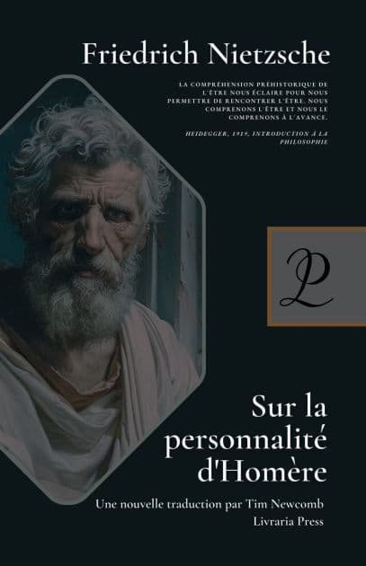 Sur la personnalitï¿½ d'Homï¿½re by Friedrich Nietzsche