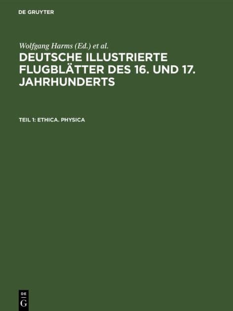 Ethica. Physica by Wolfgang Harms
