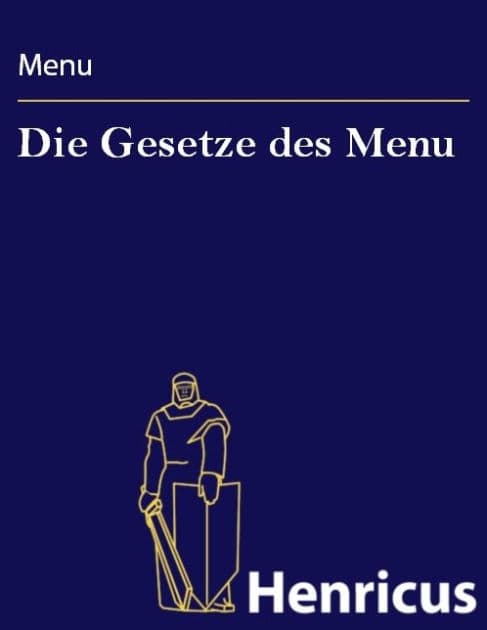 Die Gesetze des Menu by Menu