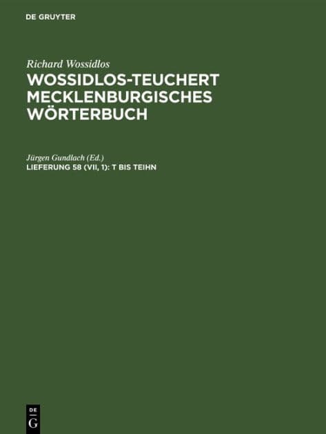 T bis teihn by Jürgen Gundlach