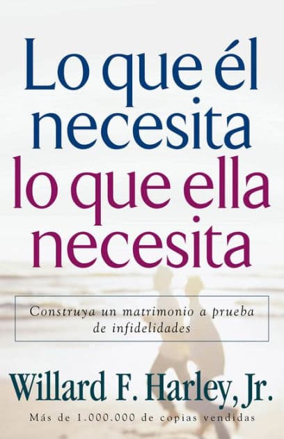 Lo que él necesita, lo que ella necesita: Construya un matrimonio a prueba de infidelidades by Willard F. Harley Jr.