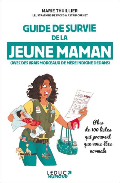 Guide de survie de la jeune maman by Marie Thuillier