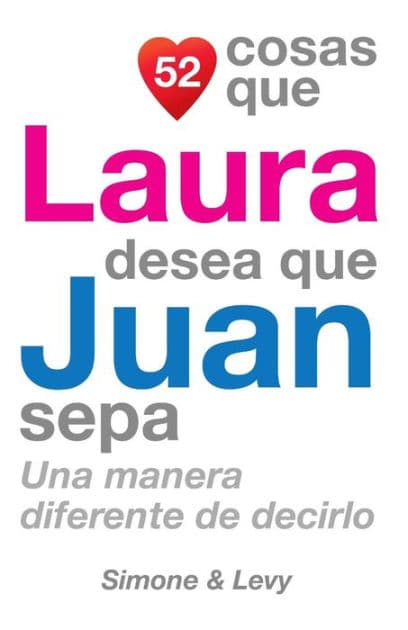 52 Cosas Que Laura Desea Que Juan Sepa: Una Manera Diferente de Decirlo by Simone