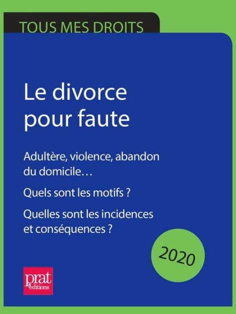 Le divorce pour faute 2020: Adultère, violence, abandon du domicile... Quels sont les motifs ? Quelles sont les incidences et... by Emmanuèle Vallas