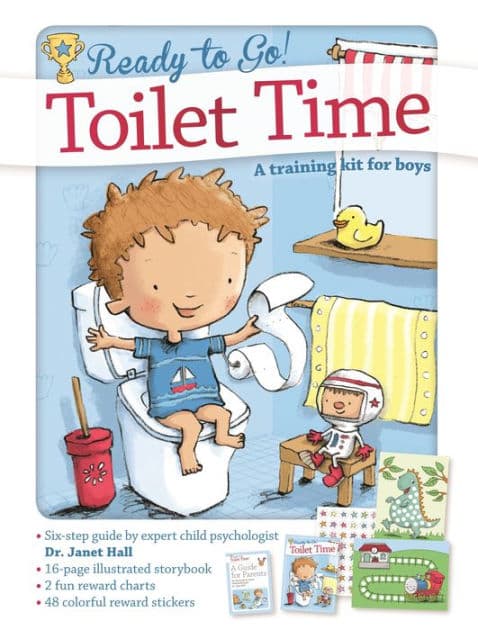 Toilet Time: A Training Kit for Boys by Janet Hall
