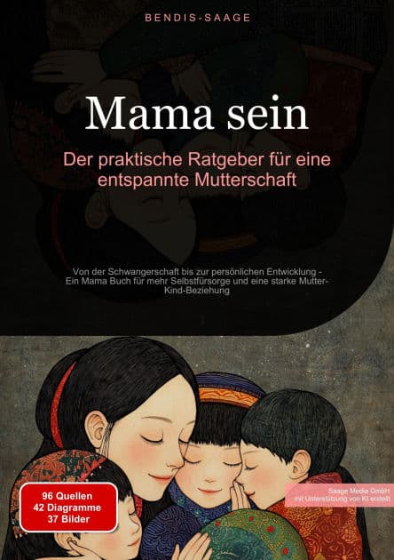 Mama sein: Der praktische Ratgeber für eine entspannte Mutterschaft: Von der Schwangerschaft bis zur persönlichen Entwicklung - Ein Mama Buch für mehr Selbstfürsorge und eine starke Mutter-Kind-Beziehung by Bendis A. I. Saage - Deutschland
