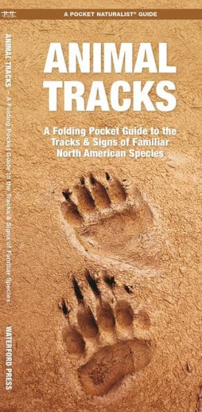 Animal Tracks: A Folding Pocket Guide to the Tracks & Signs of Familiar North American Species by James Kavanagh Waterford Press