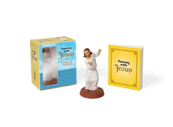 Dancing with Jesus: Bobbling Figurine by Sam Stall