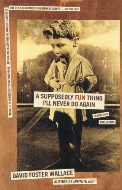 A Supposedly Fun Thing I'll Never Do Again: Essays and Arguments by David Foster Wallace