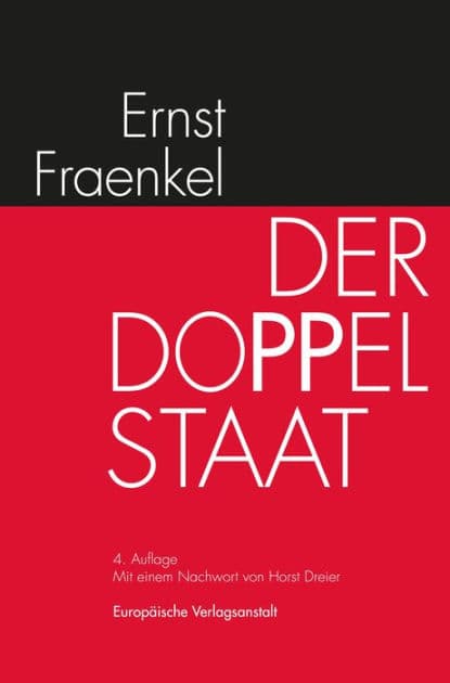 Der Doppelstaat by Ernst Fraenkel