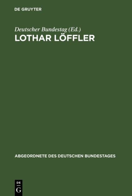Lothar Löffler by Deutscher Bundestag