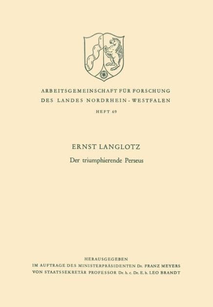 Der triumphierende Perseus by Ernst Langlotz