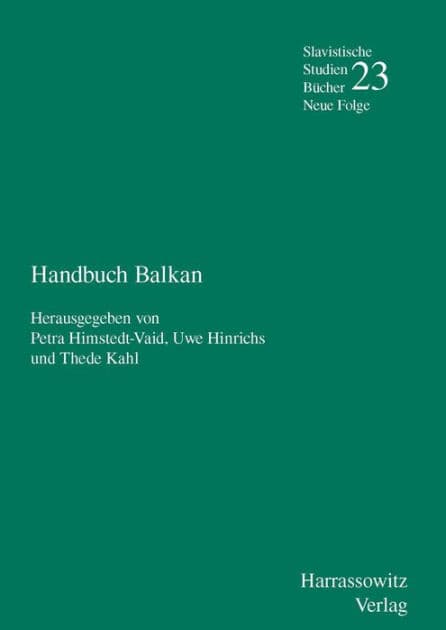 Handbuch Balkan by Petra Himstedt-Vaid