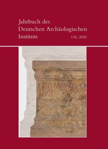 Jahrbuch des Deutschen Archaologischen Instituts by Katja Piesker