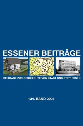 Essener Beitrage: Beitrage zur Geschichte von Stadt und Stift Essen by Aschendorff Verlag