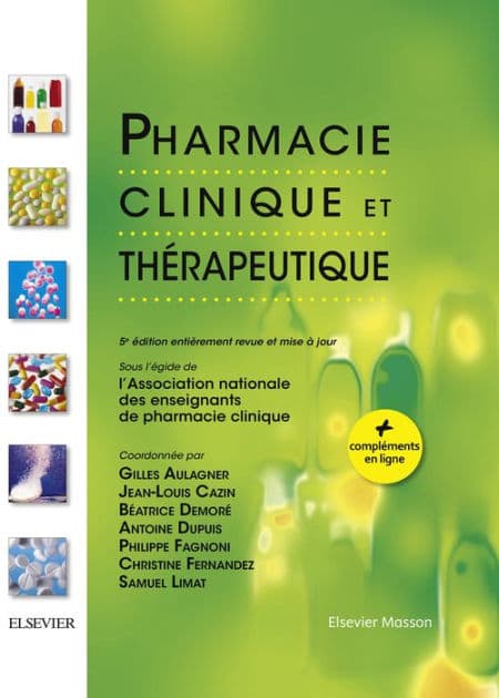 Pharmacie clinique et thérapeutique by Association Nationale Des Enseignants De Pharmacie Clinique